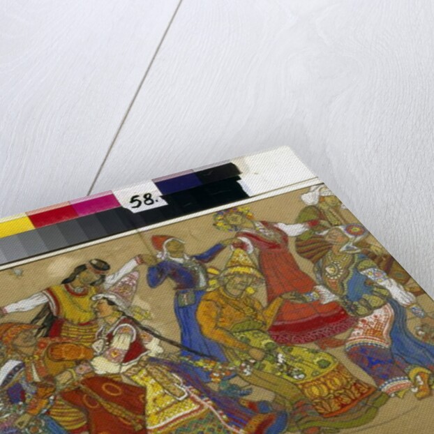 Preparatory design for Peer Gynt by Henrik Ibsen by Nicholas Roerich