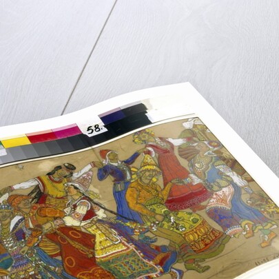 Preparatory design for Peer Gynt by Henrik Ibsen by Nicholas Roerich