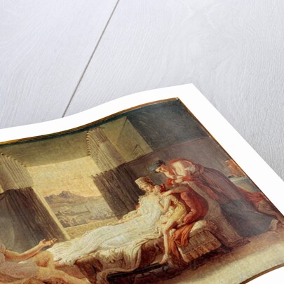 Sketch for Aeneas Telling Dido the Misfortunes of Troy, before 1813 by Baron Pierre-Narcisse Guerin