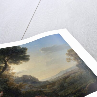 Landscape with Narcissus and Echo, 1644 by Claude Lorrain (1600-82)