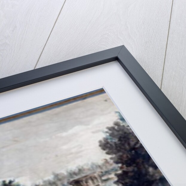 View of the Pavlovsk Park with the Hospital of St Mary Magdalene, c.1783 by Domenico Felice Lamoni