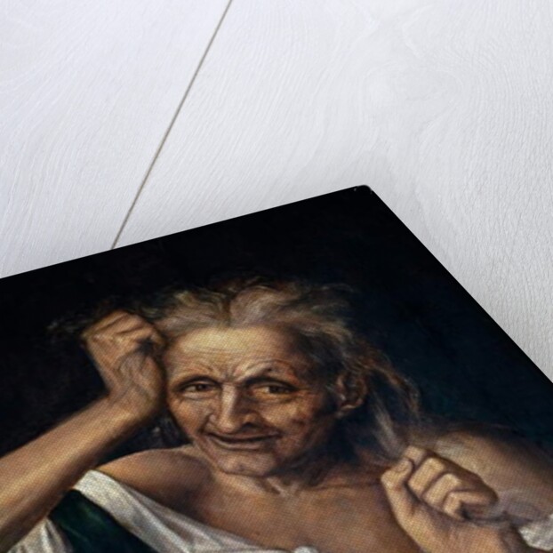 Old Woman Tearing at her Hair, 1525-30 by Quentin Massys or Matsys