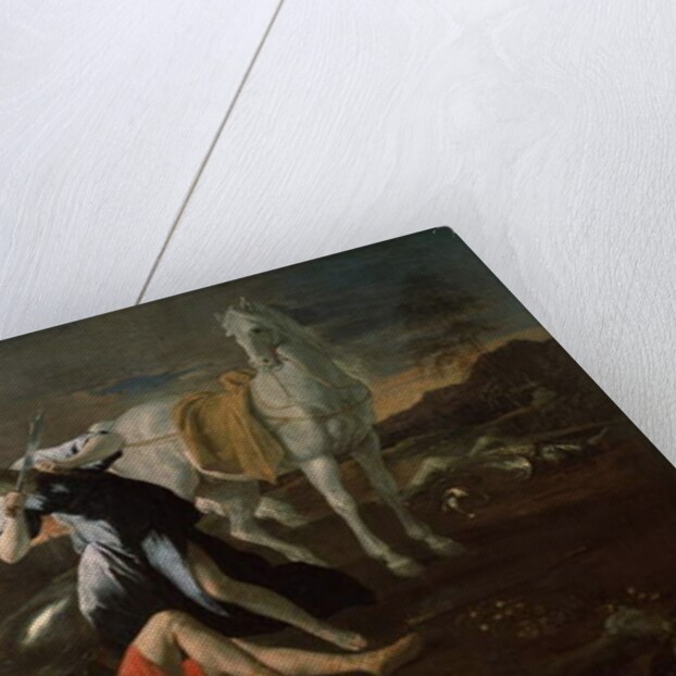 Tancred and Erminia, 1631 by Nicolas Poussin