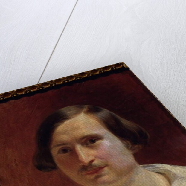 portrait of the Author Nikolai Gogol, 1840 by Fyodor Antonovich Moller