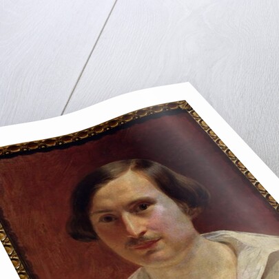portrait of the Author Nikolai Gogol, 1840 by Fyodor Antonovich Moller