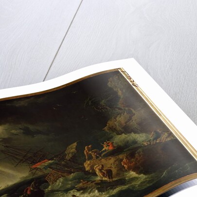 Storm at the sea, c.1740 by Claude Joseph Vernet