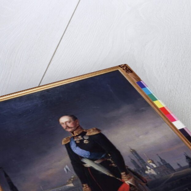 Portrait of Emperor Nicholas I, 1856 by Yegor Bottman