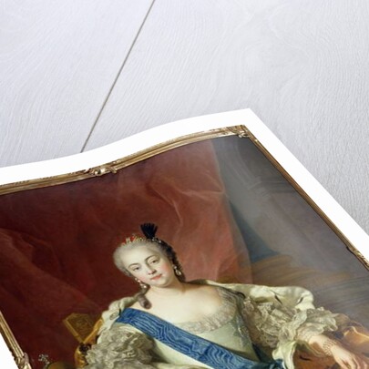 Portrait of Empress Elisabeth Petrovna, 1760 by Carle van Loo