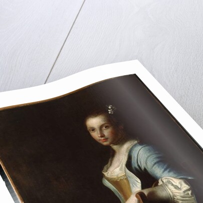 The Embroideress, 18th century by Pietro Antonio Rotari