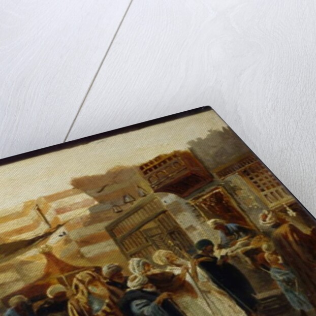 A funeral ceremony in Cairo, 1875 by Konstantin Egorovich Makovsky