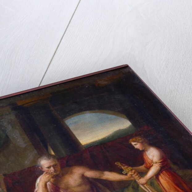 Marcus Porcius Cato Uticensis, 95-46 avant JC, 18th-19th century by Josef Abel