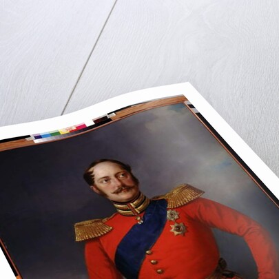 Portrait of Emperor Nicholas I, 1847 by Franz Kruger