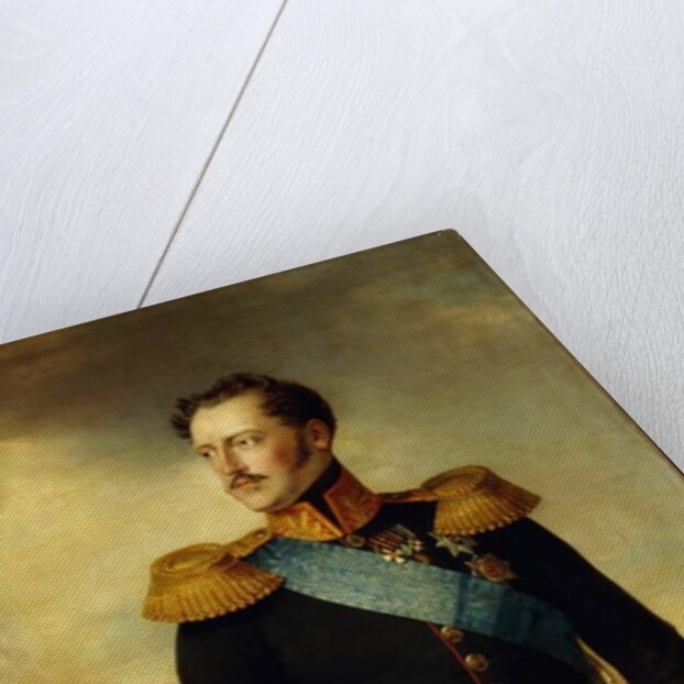 Portrait of Emperor Nicholas I, 1843 by Wilhelm August Golicke