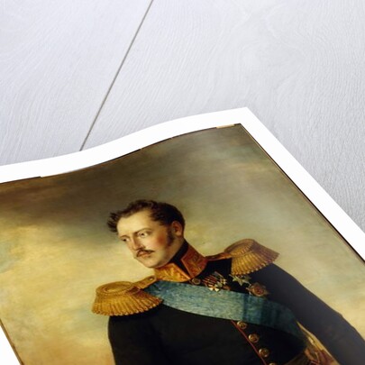 Portrait of Emperor Nicholas I, 1843 by Wilhelm August Golicke