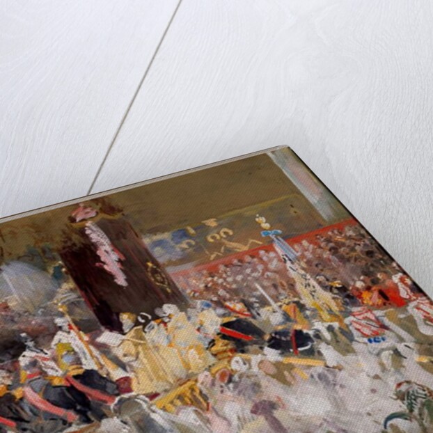 The Coronation of Emperor Nicholas II in the Assumption Cathedral, 1896 by Konstantin Egorovich Makovsky