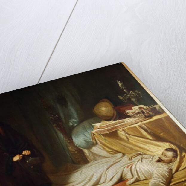 Baptiste Seni by the Dead Body of Wallenstein by Karl Theodor von Piloty