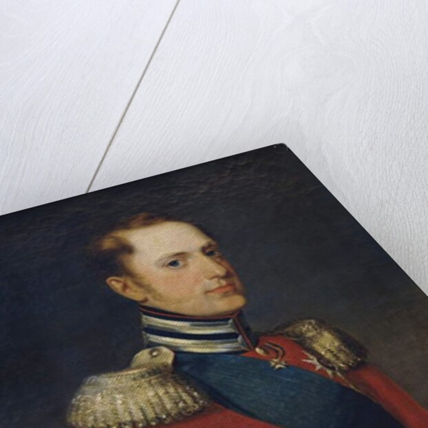 Portrait of Emperor Nicholas I, 1829 by Alexander Vasilyevich Polyakov