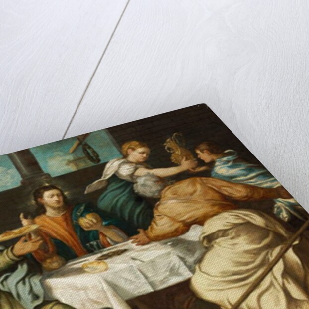 The Supper at Emmaus, 1542-43 by Jacopo Robusti Tintoretto