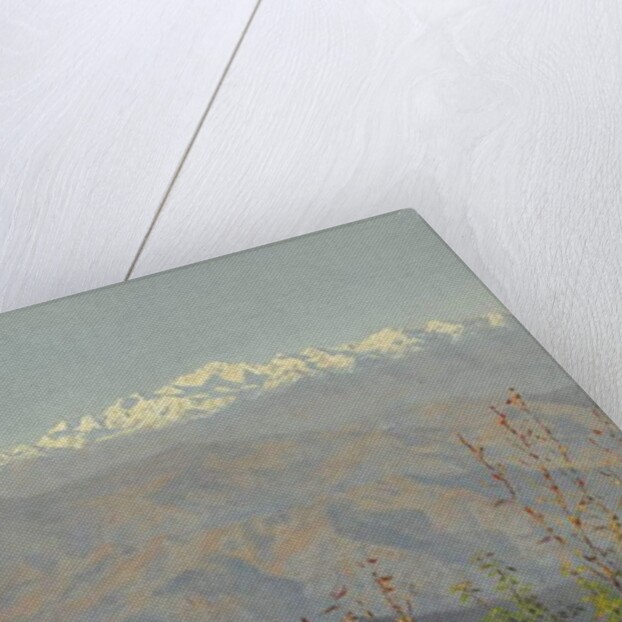 Sunset in the Himalayas, 1879 by Vasili Vasilievich Vereshchagin