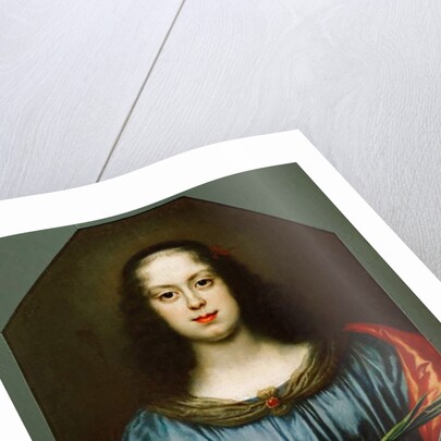 Portrait of Vittoria della Rovere as Saint Catherine, c.1640 by Carlo Dolci