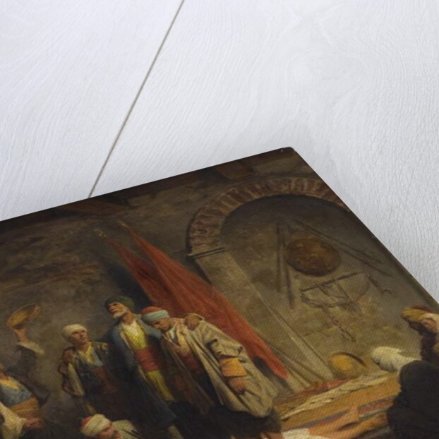 Rifai Sufi Ceremony Pby, 1879 by Adolphe Yvon