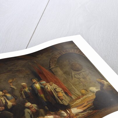 Rifai Sufi Ceremony Pby, 1879 by Adolphe Yvon