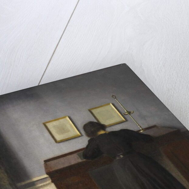 Ida Standing at a Desk, 1900 by Vilhelm Hammershoi