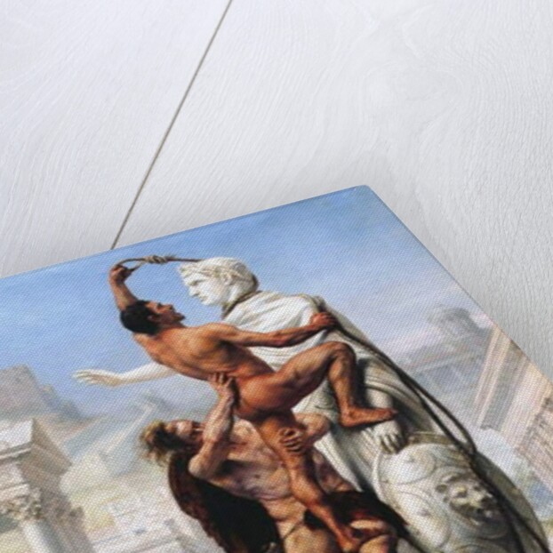 The Sack of Rome by Visigoths in 410, 1890 by Joseph-Noel Sylvestre