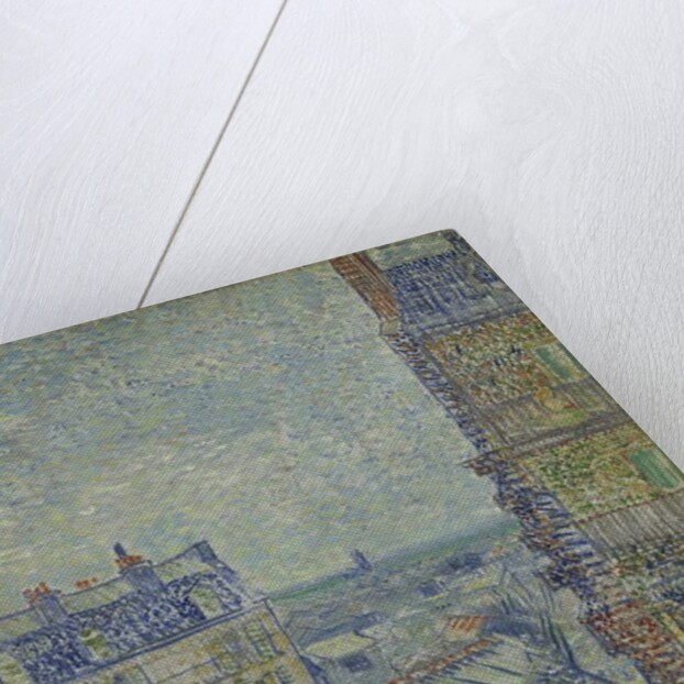 View of Paris from Theo's apartment in the rue Lepic, 1887 by Vincent van Gogh