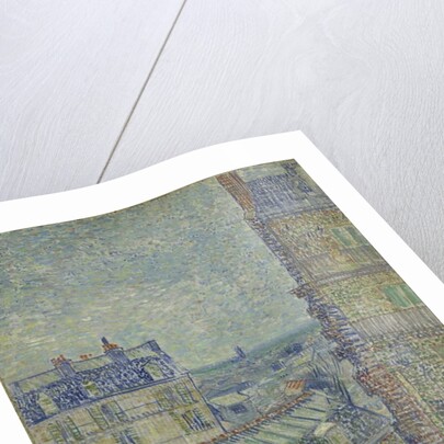 View of Paris from Theo's apartment in the rue Lepic, 1887 by Vincent van Gogh