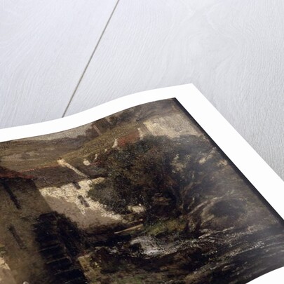 Water Mill, 19th century by Gustave Courbet