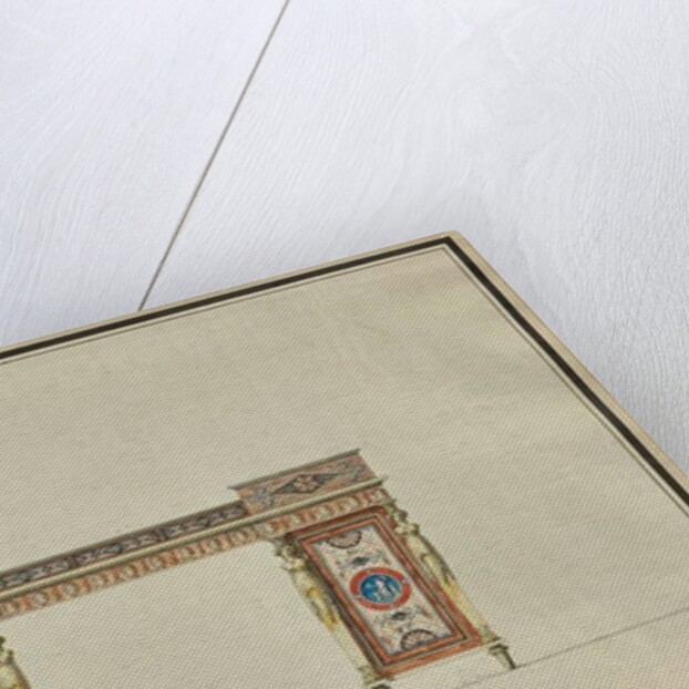 Design of a desk, c.1800 by Charles Percier