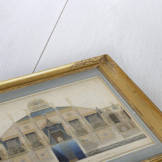 Project of the Great Tribune and the Throne for the Feast of the Distribution of Eagles, 1807 by Charles Percier