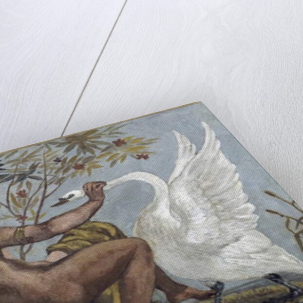 Leda and the Swan, 1834 by Ferdinand Victor Eugene Delacroix