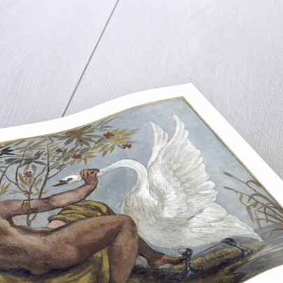 Leda and the Swan, 1834 by Ferdinand Victor Eugene Delacroix