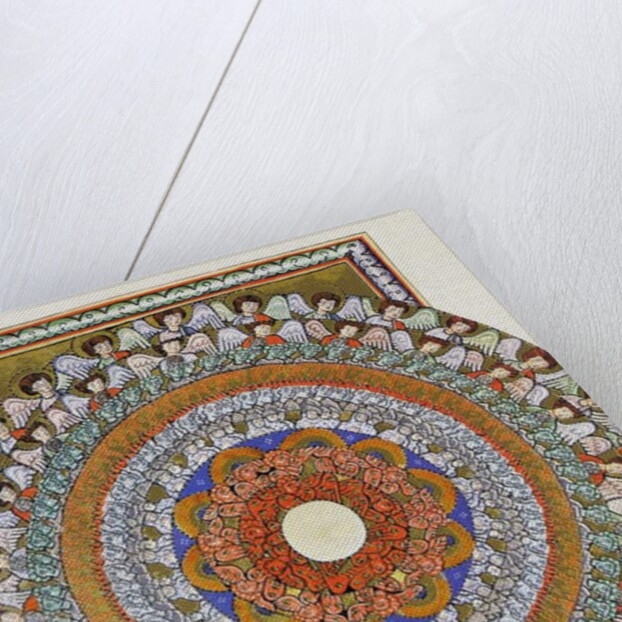 The Choir of Angels. Miniature from Liber Scivias by Hildegard of Bingen, c.1175 by German School