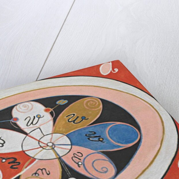 Evolution, No. 15, Group IV, The Seven-pointed Stars, 1908 by Hilma af Klint