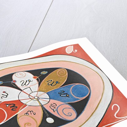 Evolution, No. 15, Group IV, The Seven-pointed Stars, 1908 by Hilma af Klint