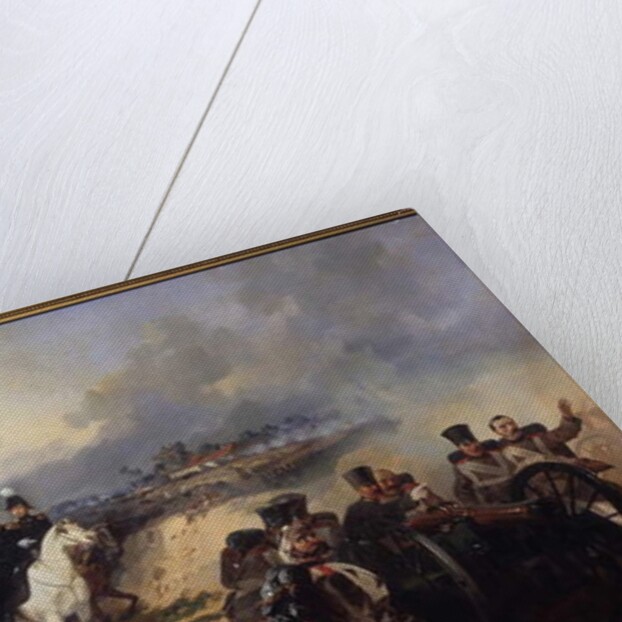 The Battle of Montmirail, 11th February 1814 by Mikhail Osipovich Mikeshin