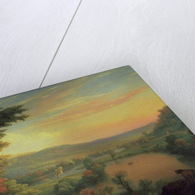 View of the Mohawk near Little Falls, 1854 by Mannevillette Elihu Dearing Brown