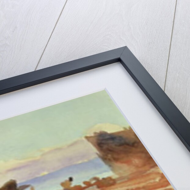 Oxen on the Beach at Baia, c.1908 by John Singer Sargent