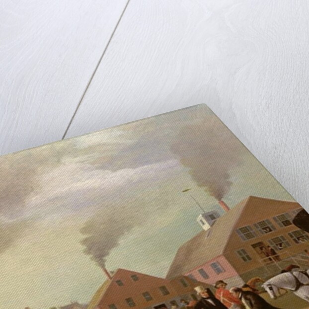 Leonard Oil Works by William Allen Wall