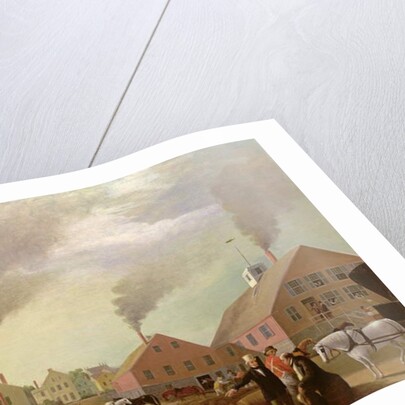 Leonard Oil Works by William Allen Wall