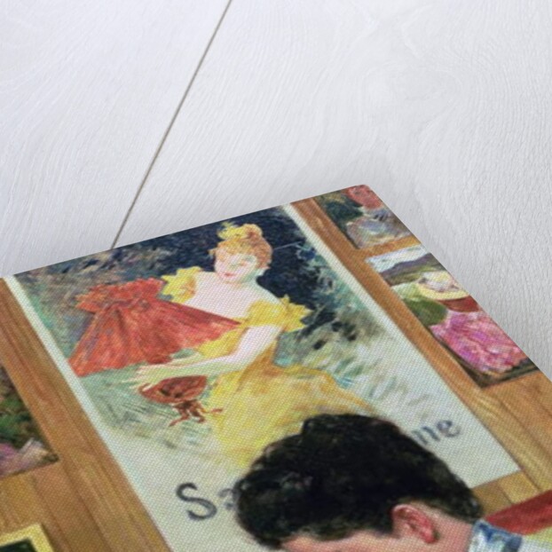 Interior of a Country Studio by James Carroll Beckwith