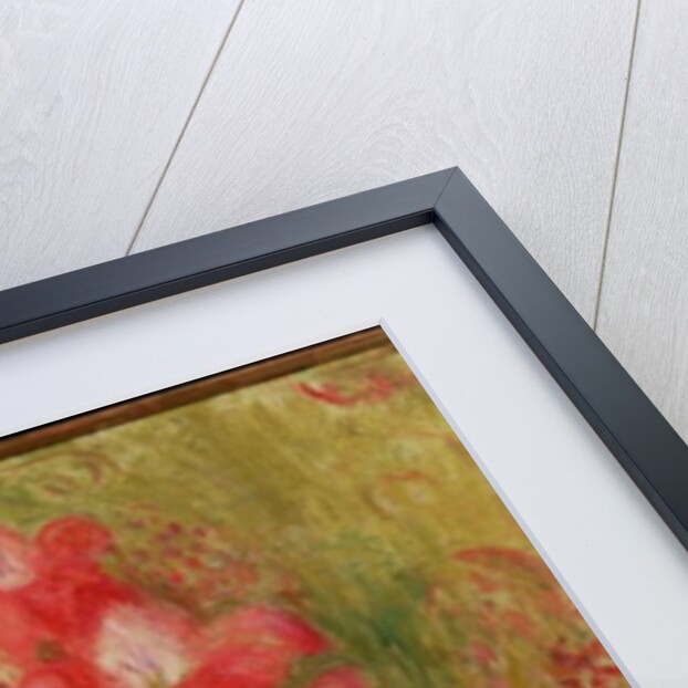 Floral Arrangement in Green Vase by William James Glackens