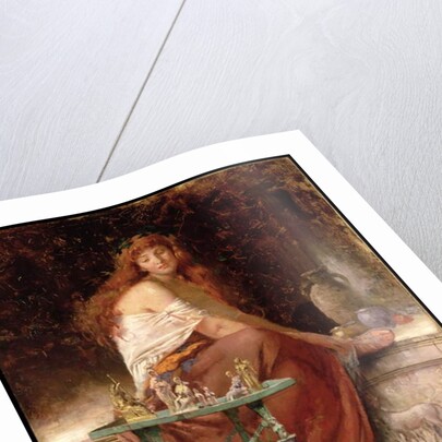 Red Haired Beauty by Edwin Howland Blashfield