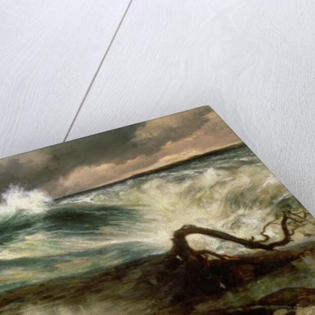 The Rapids Above Niagara by Thomas Moran