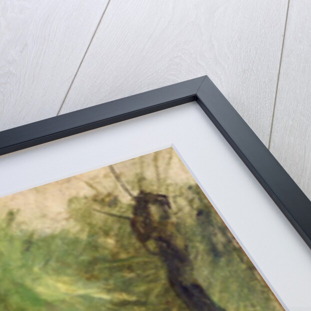 Corot at his Easel, Crecy-en-Brie, 1874 by Eugene Decan