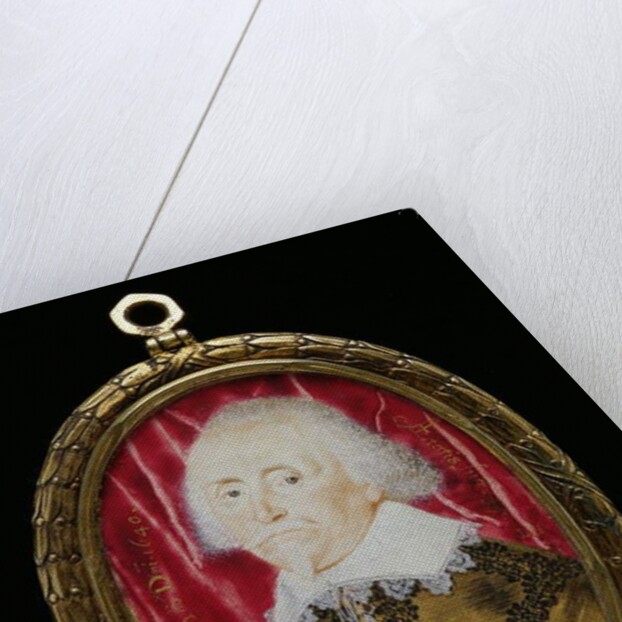 Portrait miniature of an unknown man, 1640 by Lawrence Hilliard