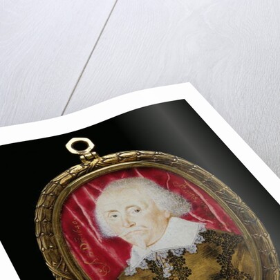 Portrait miniature of an unknown man, 1640 by Lawrence Hilliard